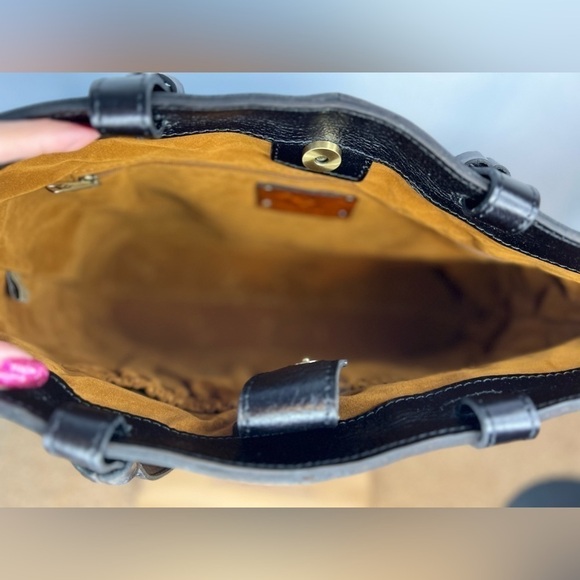 Patricia Nash Tote Leather Color Block - Picture 4 of 6